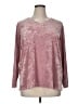 J.Jill Burgundy Long Sleeve Top Size XL - photo 1