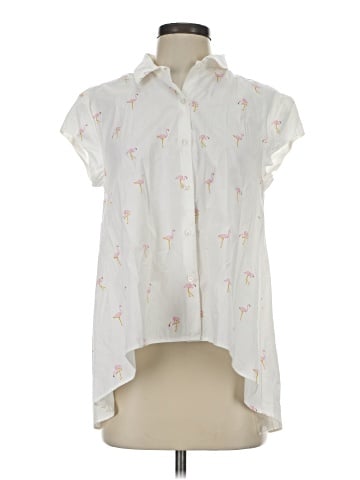 Saks Fifth Avenue Sleeveless Button-Down Shirt (view 1)