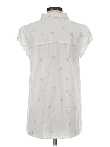 Saks Fifth Avenue Sleeveless Button-Down Shirt (view 2)