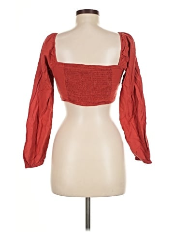 LA Hearts Long Sleeve Blouse (view 2)