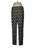 Chico's Polka Dots Black Casual Pants Size Med (1) - photo 1