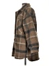 Lucky Brand 100% Polyester Plaid Brown Coat Size S - photo 5