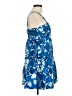 Rhode 100% Cotton Print Blue Cocktail Dress Size M - photo 4