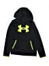 Under Armour 100% Polyester Black Zip Up Hoodie Size L (youth) - photo 1