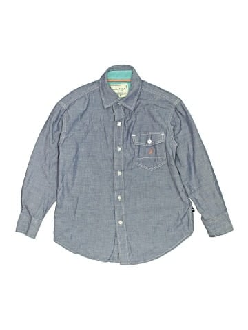 Nautica Long Sleeve Button-Down Shirt (view 1)