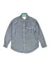 Nautica 100% Cotton Chevron-herringbone Blue Long Sleeve Button-Down Shirt Size 8 - photo 1