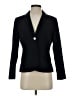 Calvin Klein Solid Black Blazer Size 4 - photo 1