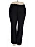 Chaps Solid Black Dress Pants Size 18 - photo 1