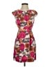 BCBGMAXAZRIA Floral Multi Color Brown Cocktail Dress Size 0 - photo 1