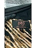 ABS Allen Schwartz Animal Print Brown Long Sleeve Blouse Size XS - photo 7
