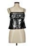 Unbranded Black Silver Sleeveless Top Size M (estimated) - photo 1