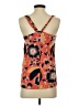 J.Crew 100% Silk Orange Sleeveless Top Size 00 - photo 2