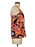 J.Crew 100% Silk Orange Sleeveless Top Size 00 - photo 4
