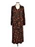 IMAN Black Casual Dress Size L (petite) - photo 1