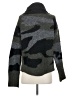 Aqua Camo Black Pullover Sweater Size XS - photo 2