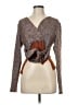 Amadi Tweed Brown Cardigan Size M - photo 1