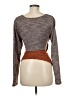 Amadi Tweed Brown Cardigan Size M - photo 2