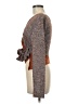 Amadi Tweed Brown Cardigan Size M - photo 5
