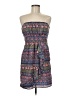 Assorted Brands 100% Polyester Paisley Blue Casual Dress Size M - photo 1