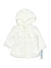 Carter's White Zip Up Hoodie 0-3 MO / 3 MO - photo 1