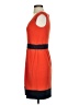 Ann Taylor Color Block Orange Cocktail Dress Size 2 - photo 5