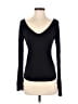 Stateside Black Long Sleeve Top Size S - photo 1