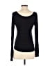 Stateside Black Long Sleeve Top Size S - photo 2