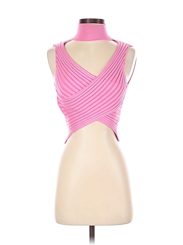 Pre-owned Superdown Turtleneck Sweater In Pink