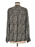 Rails 100% Rayon Tweed Gray Black Long Sleeve Blouse Size M - photo 2