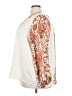 JM Collection 100% Polyester Paisley Ivory Long Sleeve Blouse Size 4X - photo 5