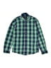 Mayoral Plaid Green Long Sleeve Button-Down Shirt Size 9 - photo 1