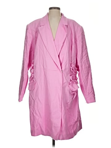 ELOQUII Raincoat (view 1)