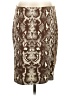 J. McLaughlin Animal Print Brown Formal Skirt Size 4 - photo 1