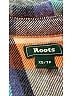 Roots Plaid Brown Long Sleeve Button-Down Shirt Size XS - photo 7