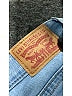 Levi's Solid Blue Jeans Size 26 waist - photo 4