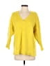 By Anthropologie Yellow Pullover Sweater Size S - photo 1