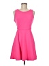 Assorted Brands Solid Pink Cocktail Dress Size M - photo 1
