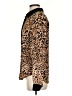 ABS Allen Schwartz Animal Print Brown Long Sleeve Blouse Size XS - photo 5