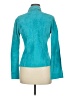 Express 100% Leather Teal Leather Top Size 7 - 8 - photo 2