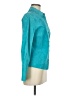 Express 100% Leather Teal Leather Top Size 7 - 8 - photo 4
