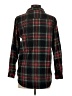 L.L.Bean 100% Cotton Plaid Black Long Sleeve Button-Down Shirt Size XS - photo 2