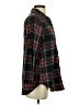 L.L.Bean 100% Cotton Plaid Black Long Sleeve Button-Down Shirt Size XS - photo 4
