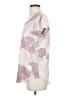 ALTERNATIVE Floral Pink Short Sleeve T-Shirt Size S - photo 5
