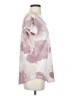 ALTERNATIVE Floral Pink Short Sleeve T-Shirt Size S - photo 4