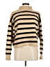 MNG Stripes Gold Pullover Sweater Size M - photo 1