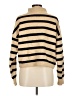 MNG Stripes Gold Pullover Sweater Size M - photo 2