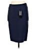 BCBGMAXAZRIA Solid Blue Formal Skirt Size M - photo 2