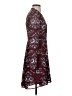 WAYF 100% Polyester Paisley Burgundy Cocktail Dress Size S - photo 4