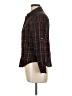 Kate Hill Plaid Black Long Sleeve Button-Down Shirt Size 10 (petite) - photo 5
