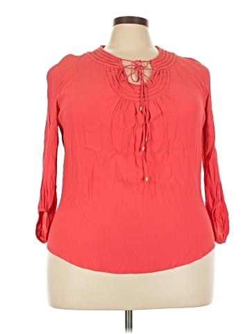 G.I.L.I. 3/4 Sleeve Blouse (view 1)